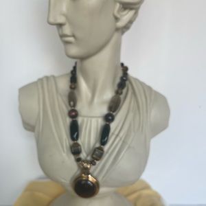 Gorgeous gemstone necklace by Studio Barse